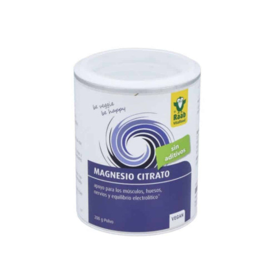 Citrat Magnesi Pols 200gr Raab vitalfood - Vitamines i minerals