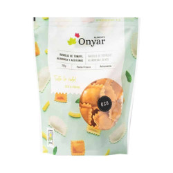 Raviolis de Tomaquet, Albañ;a y Olives 250g Onyar ECO