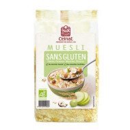 Muesli Raisins Apple and Hazelnuts Gluten Free 375g Celnat ECO
