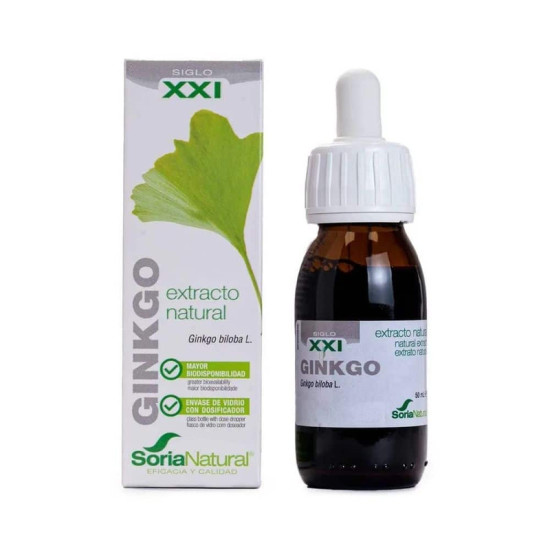 Extracte Ginkgo 50ml Soria Natural - Sistema nerviós