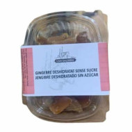 Gingembre déshydraté avec sucre, boîte de 150 g, Galderic ECO