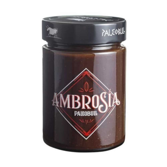 Healthy Cocoa and Hazelnut Cream Ambrosía 300gr Paleobull - Pantry