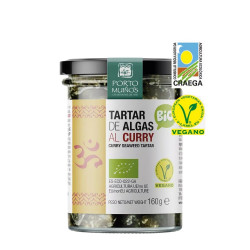 Tartar con Algas En El Curry 160gr Porto Muiños ECO