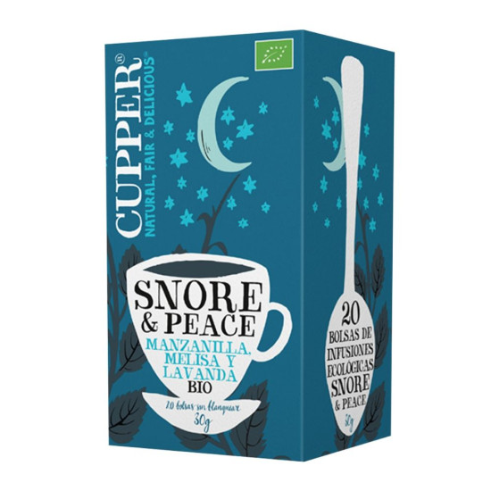 Infusión Snore y Peace 20 Bolsas Cupper ECO - Cafe e infusiones