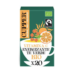 Té Verde Energía 20 Bolsas Cupper ECO