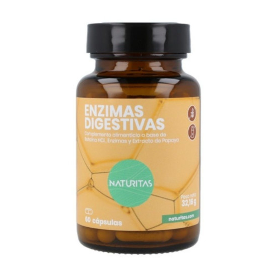 Digestive Enzymes 60 Capsules Naturitas Essentials - Digestive and probiotic enzymes