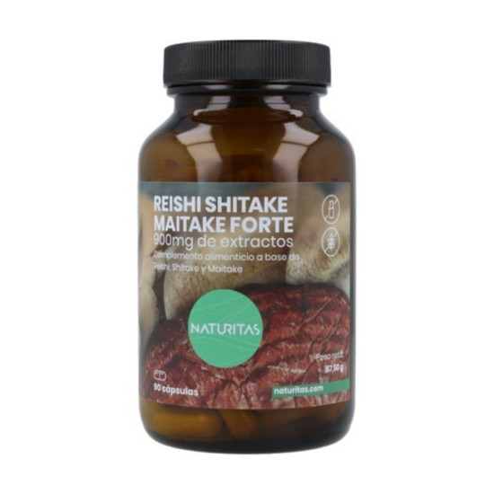 Reishi Shitake Maitake Forte 90 càpsules Naturitas Essentials - Fongs i bolets medicinals
