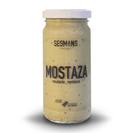 Mostassa vegana 240gr Sesmans organic ECO - Salses