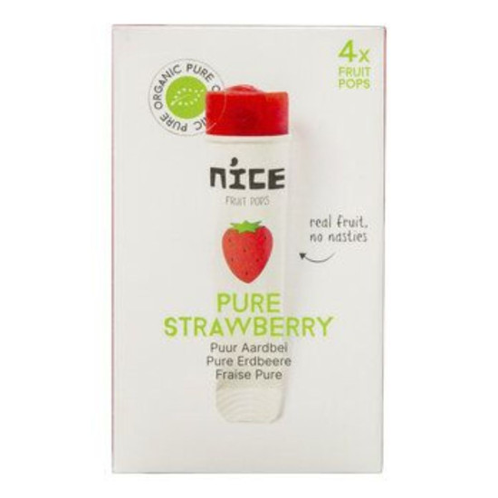 Strawberry Ice Cream Tube Format Multipack 60ml (4unt) Nice ECO - Ice cream