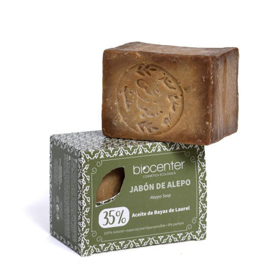 Jabón Aleppo 200g 35% Bayas Laurel Biocenter - Cuidado Personal