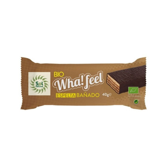 Barre dépeautre et de cacao Whafeel 30 g Sol Natural ECO - Céréales barres et muesli