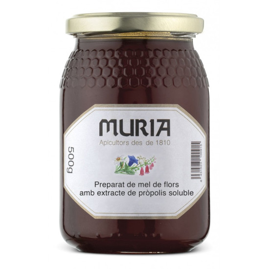 Préparation de Fleurs de Miel à la Propolis 500gr Muria ECO - Honey and Pollen