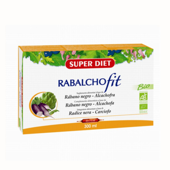 Rabalchofit (Rabano Negre+Carxofa) 20Amp Agbio de Superdiet - Aparell digestiu