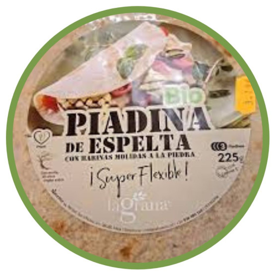 Piadina dEspelta 225gr La Grana ECO - Fleca