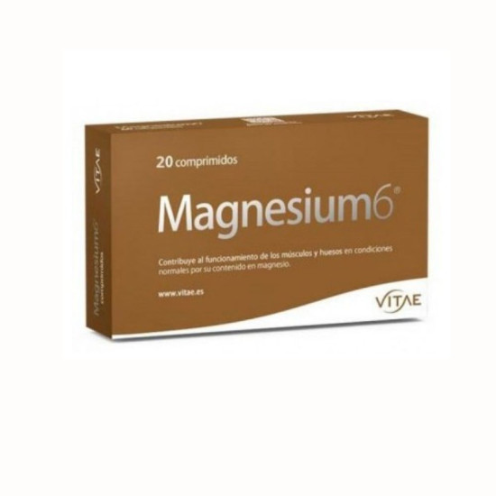 Magnesium6 (20 Comprimidos) Vitae - Huesos y articulaciones