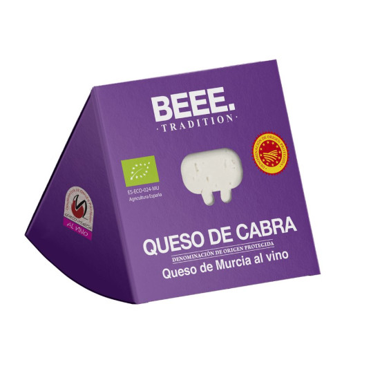 Queso de Cabra En El Vino de Murcia200gr Beee ECO - Quesos