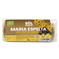 Biscuits Maria Espelta Chips Xoco 200g Sol Natural ECO