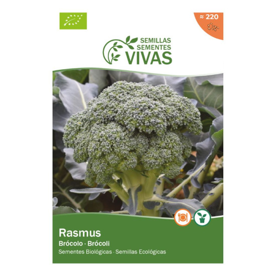 Llavors de Bròcolis Rasmus Sementes Vivas ECO - Llavors