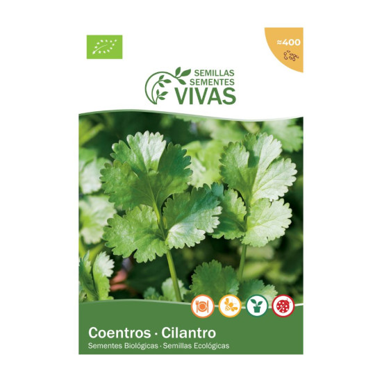 Coriander Seeds Sementes Vivas ECO - Seeds