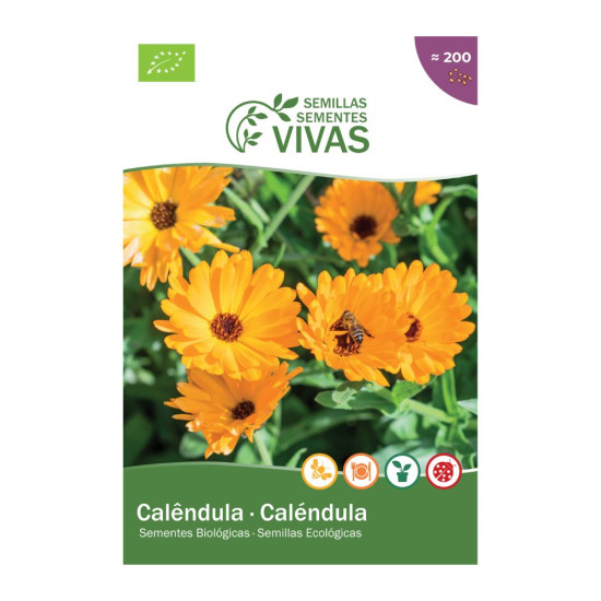 Llavors de Calêndula Sementes Vivas ECO - Llavors