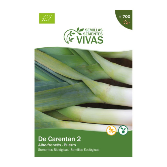 semillas de puerro De Carentan 2 Sementes Vivas ECO - Semillas