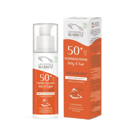 Crema Solar Nens Spf50+ Alga Maris 100 ml BZ Biarritz ECO - Cura Personal