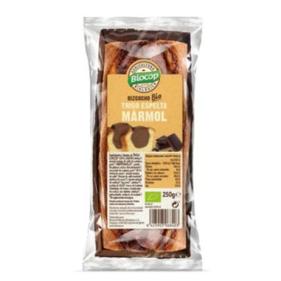 Bizcocho despelta marmol 250gr Biocop ECO - Panadería