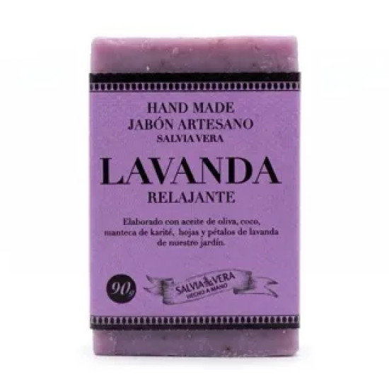 Jabón de Lavanda Relajante 90gr Salviavera