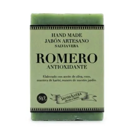 Jabón de Romero Antioxidante 90gr Salviavera