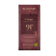 Xocolata Negra 91% Congo 75g Blanxart ECO