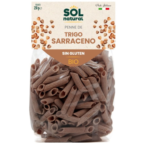 Macaroni au Sarrasin Sans Gluten 250gr Sol Natural ECO - Pâtes