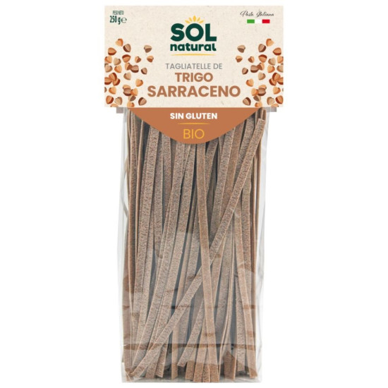 Tagliatelles De Sarrasin Sans Gluten 250gr Sol Natural ECO - Pâtes