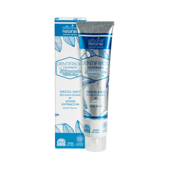 Pasta de dientes blanqueadora natural de menta 75 ml Officina Naturae E - Limpieza bucal