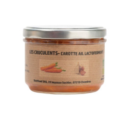 Ail Carotte Fermenté 200gr Les Cruculents ECO