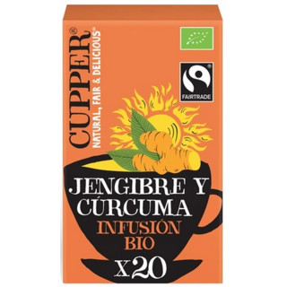 Linverd Market | Ginger Turmeric Lemon Infusion 20 ECO Cupper Bags