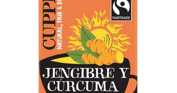 Linverd Market | Ginger Turmeric Lemon Infusion 20 ECO Cupper Bags