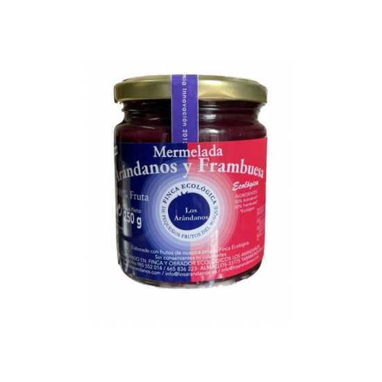 Mermelada Arándanos-Gerda Sin Azúcar Eco 250 g Los Arándanos ECO - Confituras