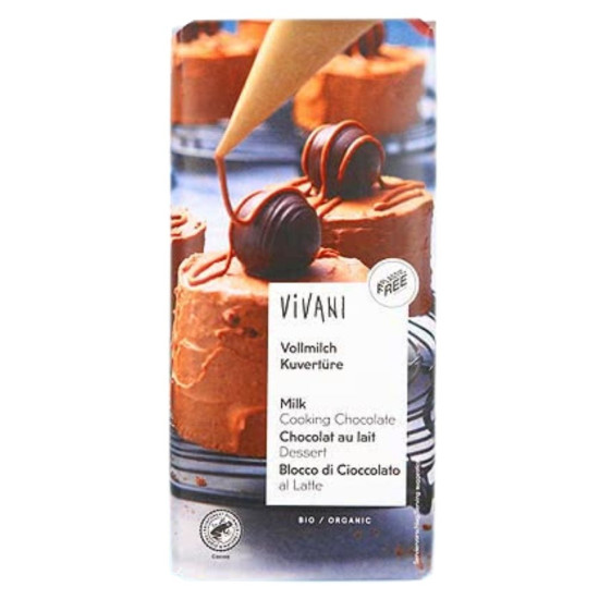 Chocolate negro para postres 200gr Vollmilch Vivani ECO - Chocolate y Caramelos