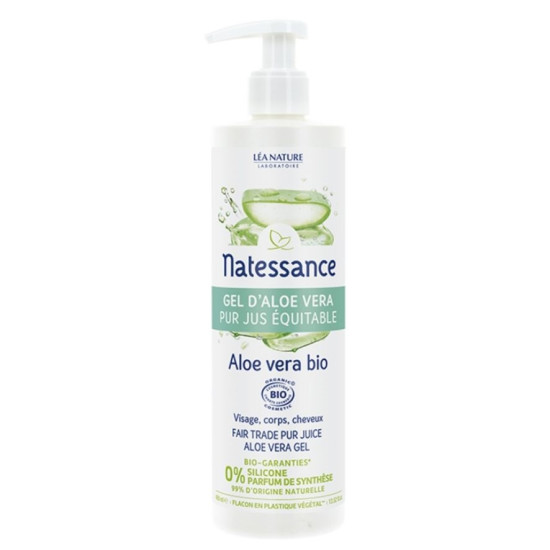 Gel Aloe Vera Natessance 400 ml Lea Nature ECO - Soins Personnels