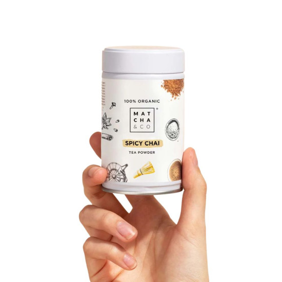 Té Matcha Chai Picante 100g Matcha&co; - Cafe e infusiones