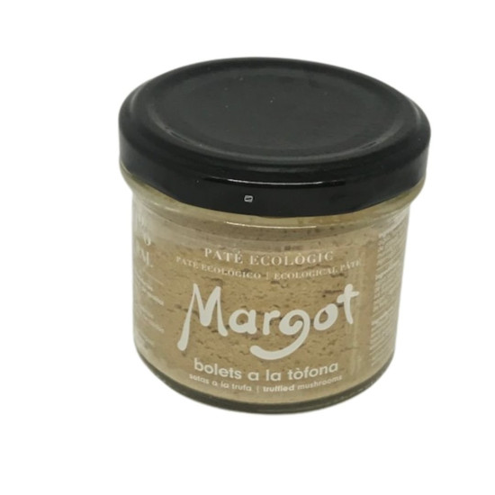 Paté vegano de setas y trufa 100gr Margot ECO - Patés