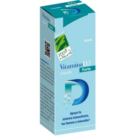 Vitamin D3 Liquid Forte 30ml 100% Natural ECO - Vitamins and minerals