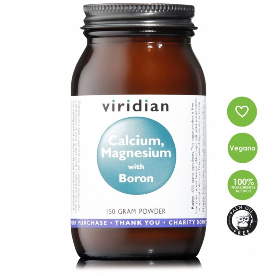 Viridian Calcio Magnesio Boro con Vit.c - Vitaminas y minerales