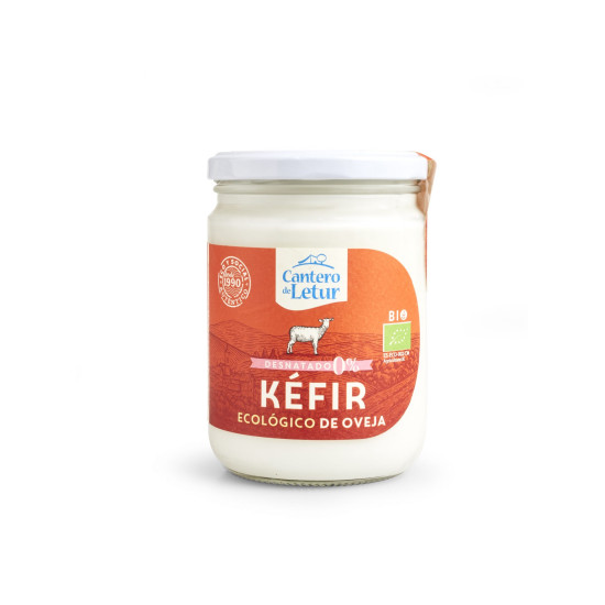 Kéfir oveja desnatado 420g CanterodeLetur ECO - Yogurt