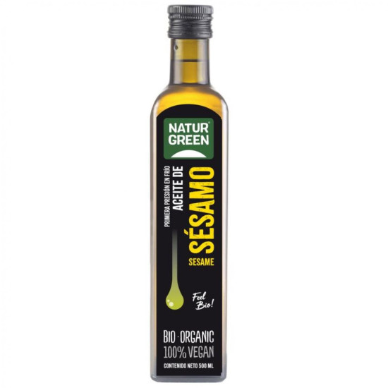 Aceite de Sésamo Tostado Bio 250 ml NaturGreen ECO - Aceites y vinagres