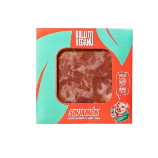 Sin Jamón vegano 100g Rollito Vega - Embutidos y Carne Vegana