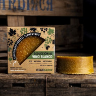 Queso Semicurado Vegano con Reducción de Vino Blanco 200gr Veggiekarma ECO