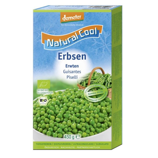 Guisantes Congelados 450gr Natural Cool ECO - Verduras Congeladas