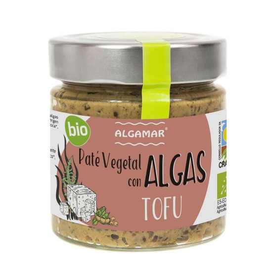 Pate Vegetal Tofu y Algas 180gr Algamar ECO - Patés