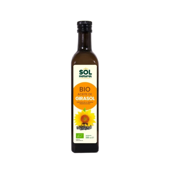 Aceite de girasol 500ml SolNatural ECO - Aceites y vinagres